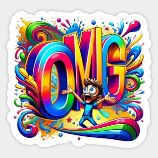 OMG- Sticker